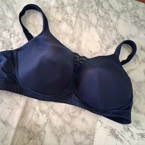 🎊JODEE Midnight Navy Blue Women's Bra Wide Straps